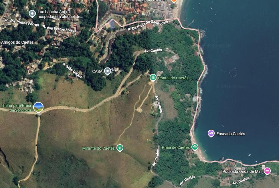 Terreno em leilão judicial em Caetés, Angra dos Reis — Lote 52 da Gleba F Caetés