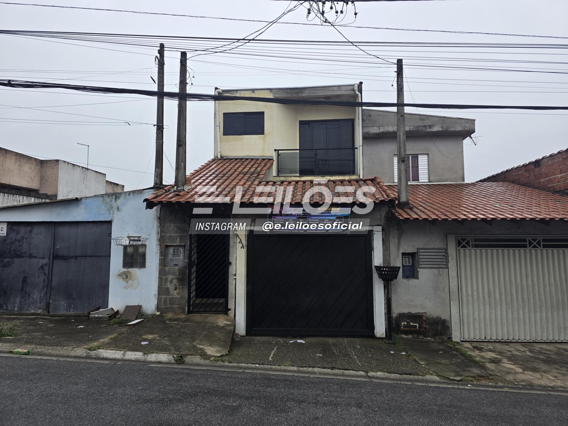 Casa em leilão extrajudicial em Jardim Leblon, Suzano — Rua Geraldo Gomes Sadim N. 144