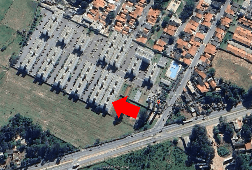 Apartamento em leilão judicial em Éden, Sorocaba — Apartamento 204, Bloco 08, Condomínio Residencial Parque Salem