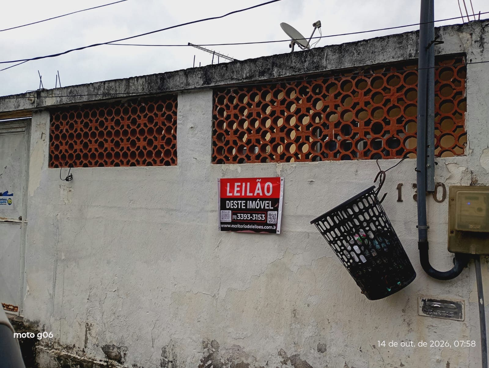 Casa em leilão extrajudicial em Bom Pastor, Belford Roxo — Rua General Delio Barbosa, nº 130, Lote 13, Quadra 41