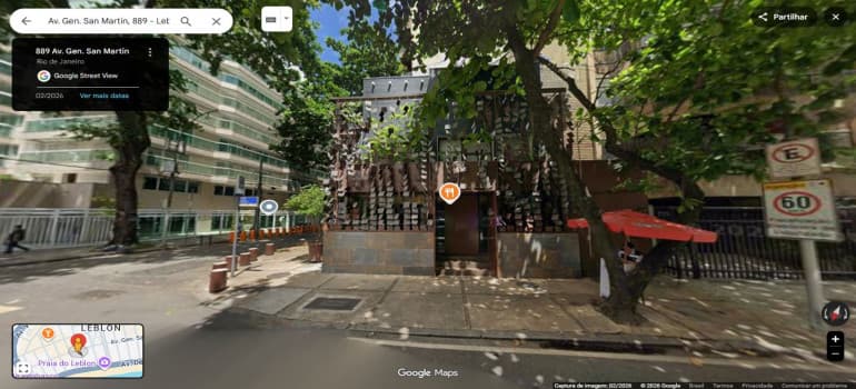 Prédio em leilão judicial em Leblon, Rio de Janeiro — Av. General San Martin, 889