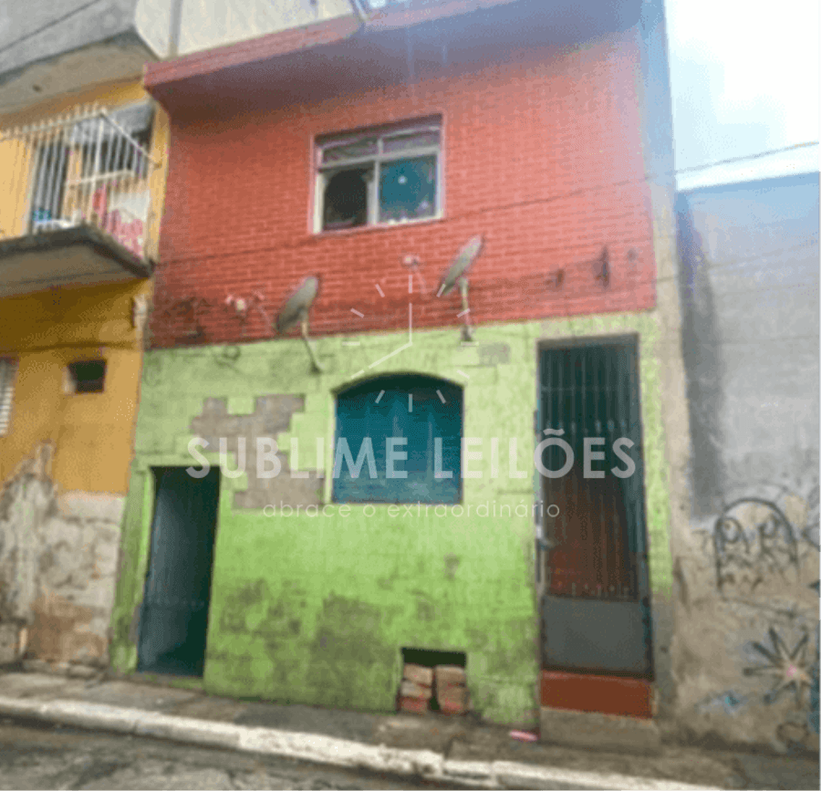 Casa em leilão judicial em Sé, São Paulo — Viela dos Estudantes, 48