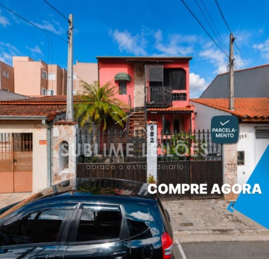 Casa em leilão extrajudicial em Vila Horizonte, Mogi das Cruzes — Rua João Mariano de Paula, 582 e 586