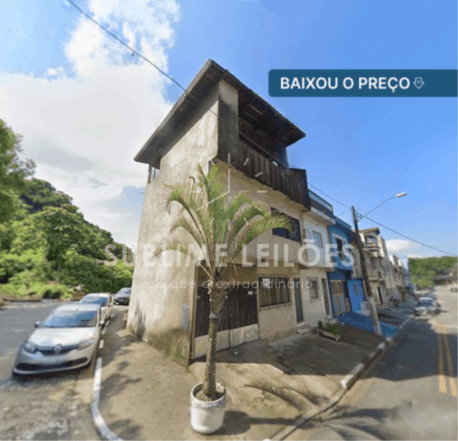 Casa em leilão extrajudicial em Bom Retiro, Santos — Rua Comendador Adriano Dias dos Santos, 206