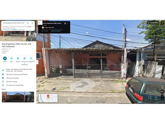 Casa em terreno de 492m² em Leilão — Rua Engenheiro Willy Fischer, 225, Vila Tiradentes, São Paulo