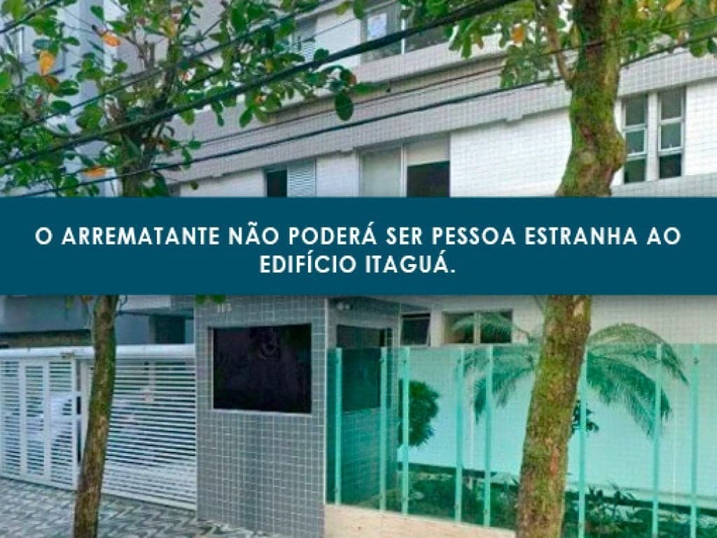 Estacionamento de 30m² em Leilão — Rua Saldanha da Gama, nº 103, Itararé, São Vicente