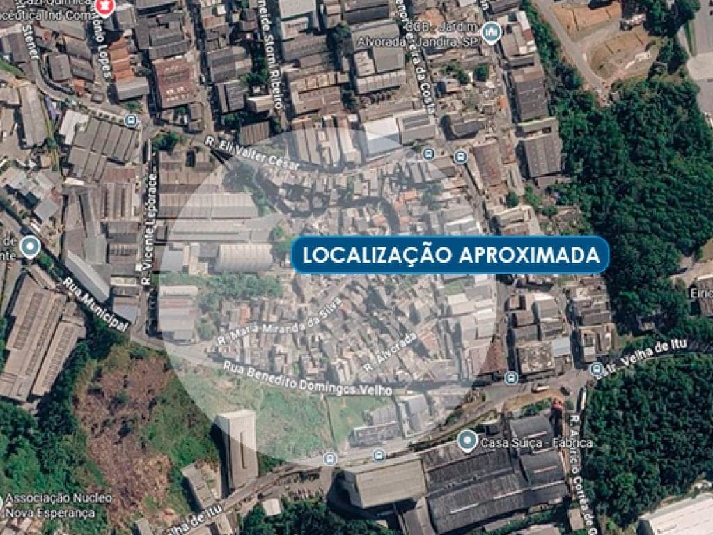 Terreno de 126m² em Leilão — Rua Sebastião Roberto da Silva, Lt 41 da Qd C, Jardim Alvorada, Jandira