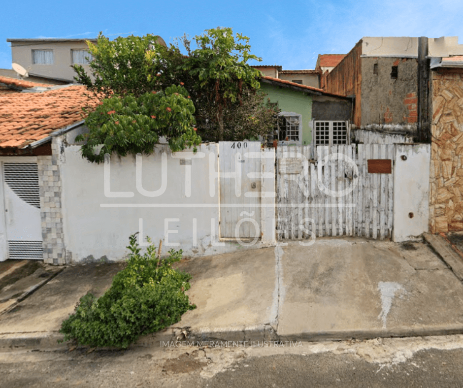 Casa de 37m² em Leilão — Rua Roque Bueno de Miranda, 400, Jardim São Conrado, Tatuí
