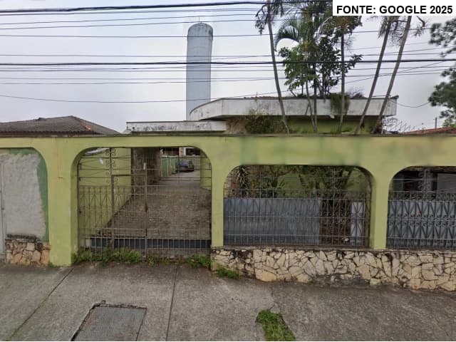 Casa em terreno de 4000m² em Leilão — Rua Coronel Cardoso de Siqueira, 1356, Vila Natal, Mogi das Cruzes