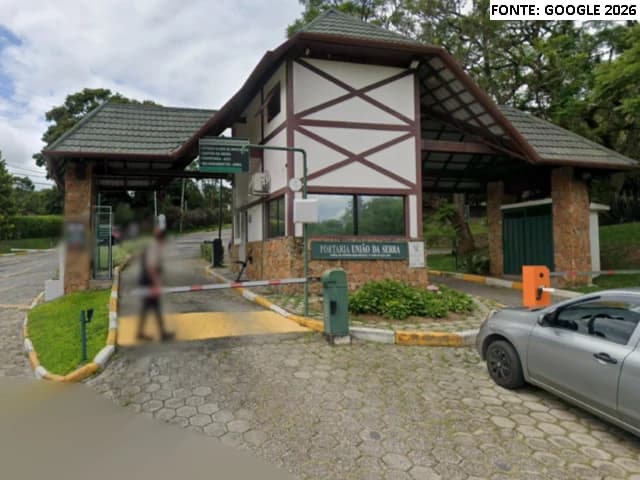 Terreno de 732m² em Leilão — Rua da Serra da Pedra Branca, 355 - Lote 59 - Quadra J - Condomínio União da Serra, Parque das Cascatas, Atibaia