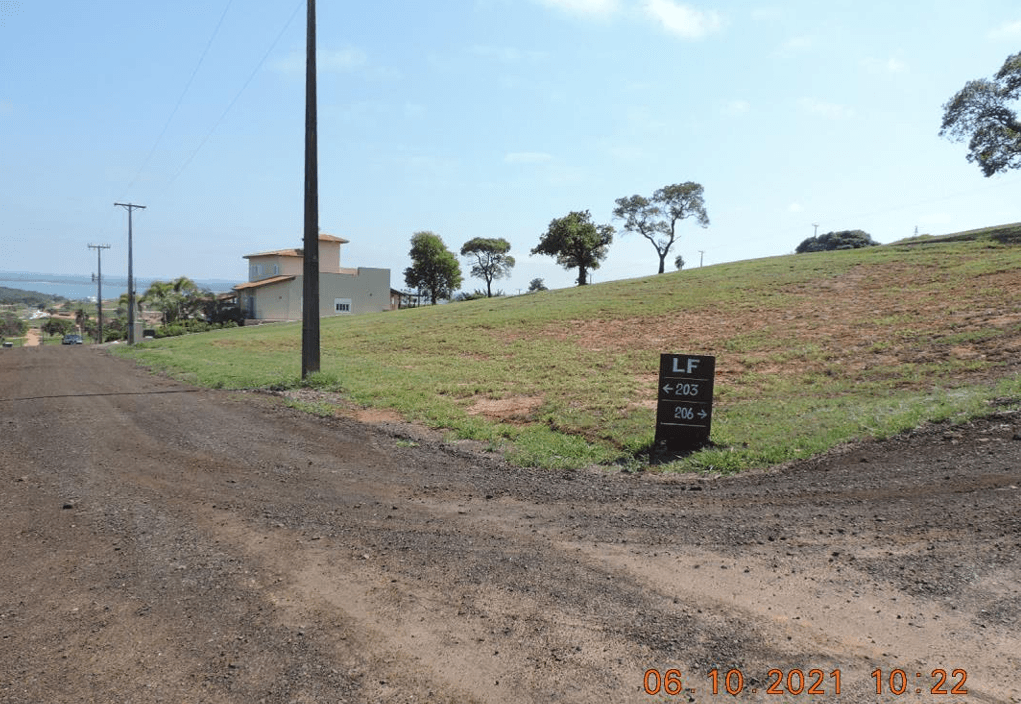 Terreno de 410m² em Leilão — Lote 34 da Quadra LF, Terras de Santa Cristina – Gleba VII, Paranapanema