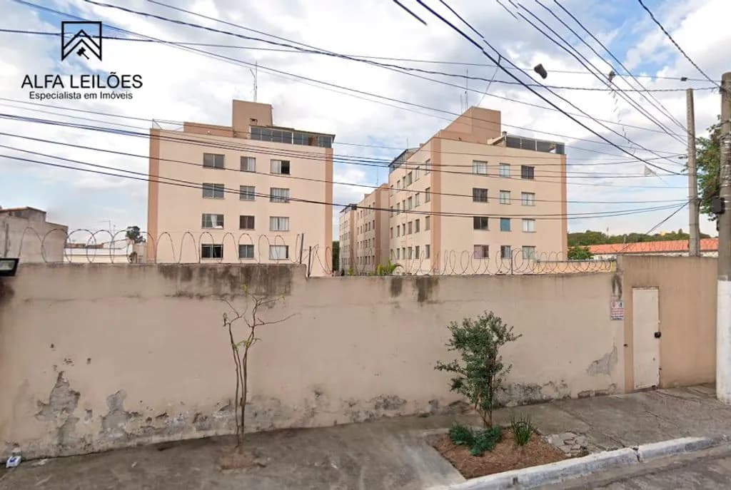 Apartamento de 27m² em Leilão — Rua Campo das Pitangueiras, n° 680, Apartamento nº 402, Bloco 06, Jardim São Nicolau, São Paulo
