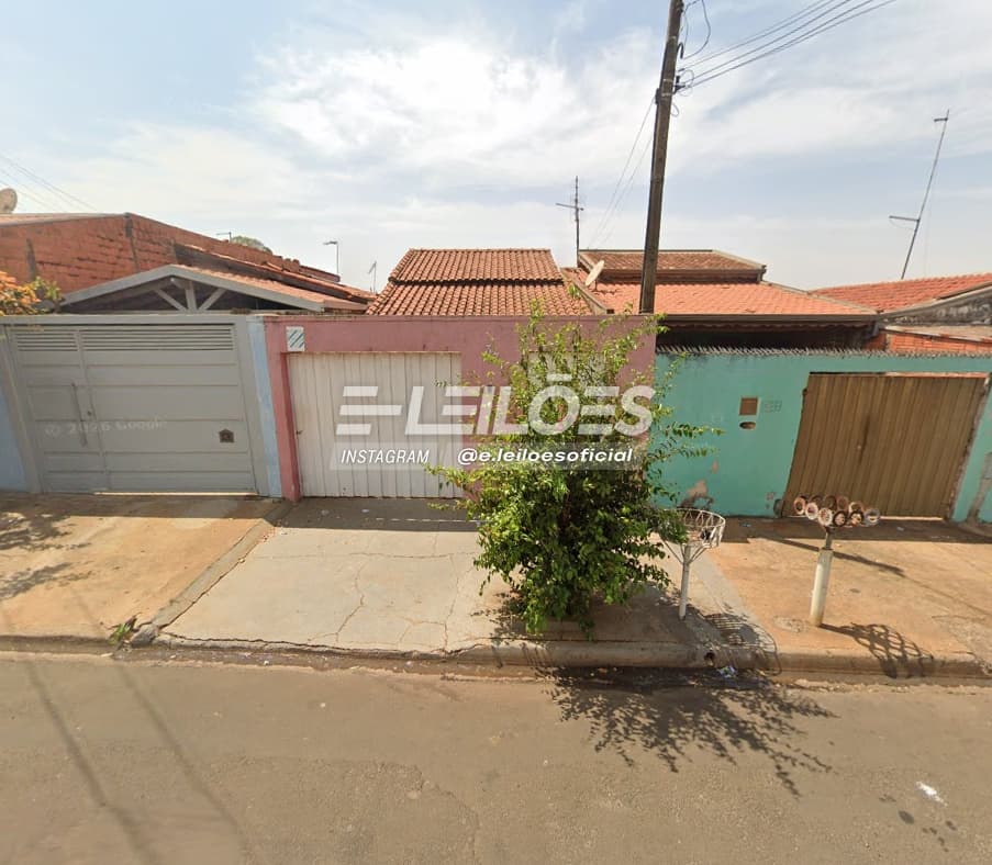 Casa em terreno de 125m² em Leilão — Rua Antônio Fiocco N. 371, Jardim Adelina, Leme