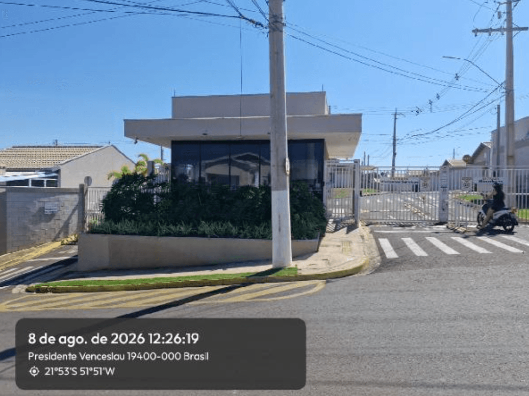 Casa de 49m² em Leilão — Avenida Faustino Rodrigues Azenha, SN, Loteamento Azenha, Presidente Venceslau