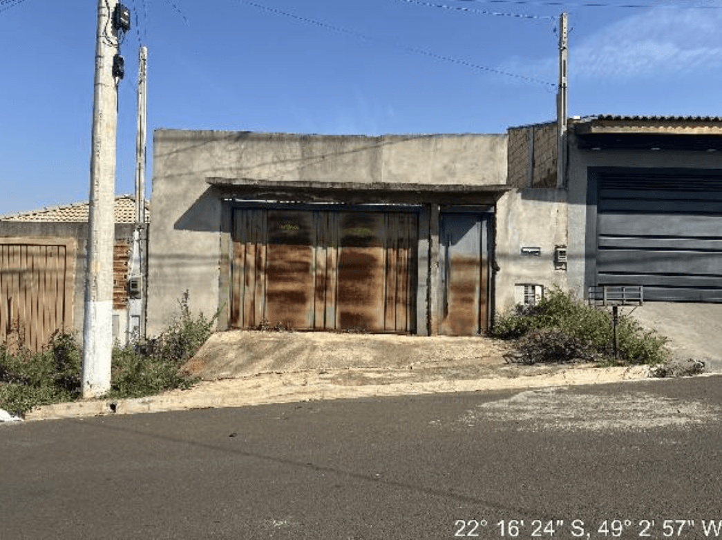 Casa de 45m² em Leilão — Rua Maria Ismênia Vieira Cabestre, nº 483, Vargem Limpa I, Bauru