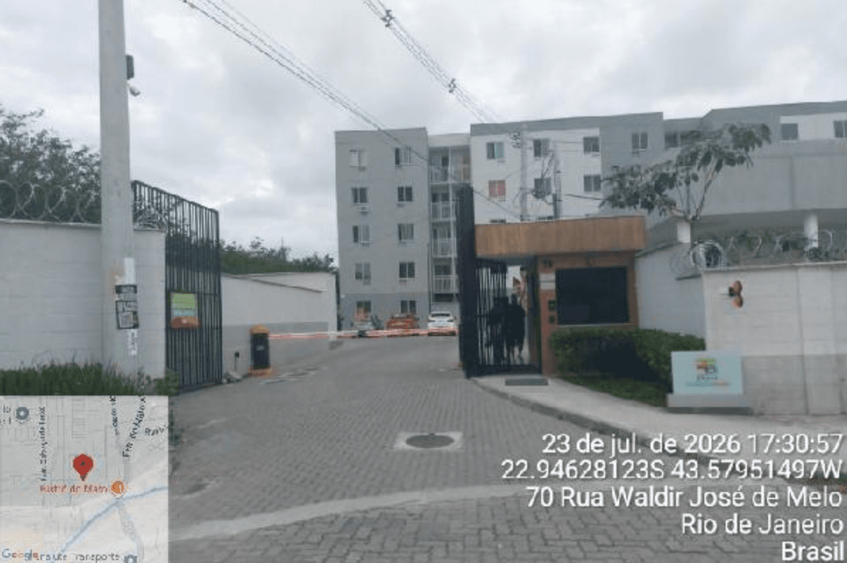 Apartamento de 45m² em Leilão — Rua Waldir Jose de Melo, nº 251, Guaratiba, Rio de Janeiro