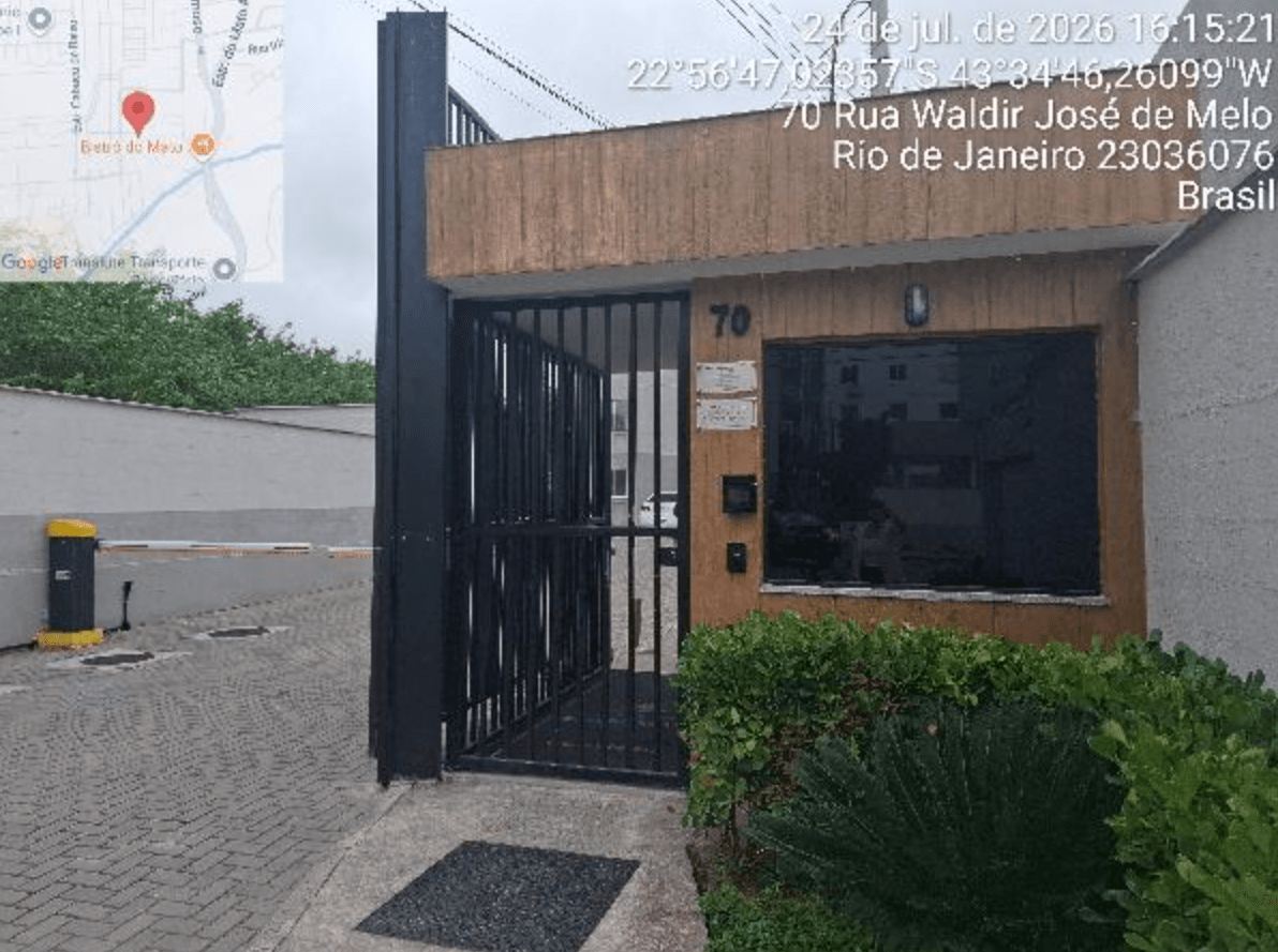 Apartamento de 45m² em Leilão — Rua Waldir Jose de Melo, nº 70, Apto. 112, Bl. 01, Guaratiba, Rio de Janeiro
