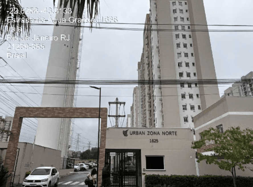 Apartamento de 33m² em Leilão — Estrada da Agua Grande, nº 184, Vista Alegre, Rio de Janeiro