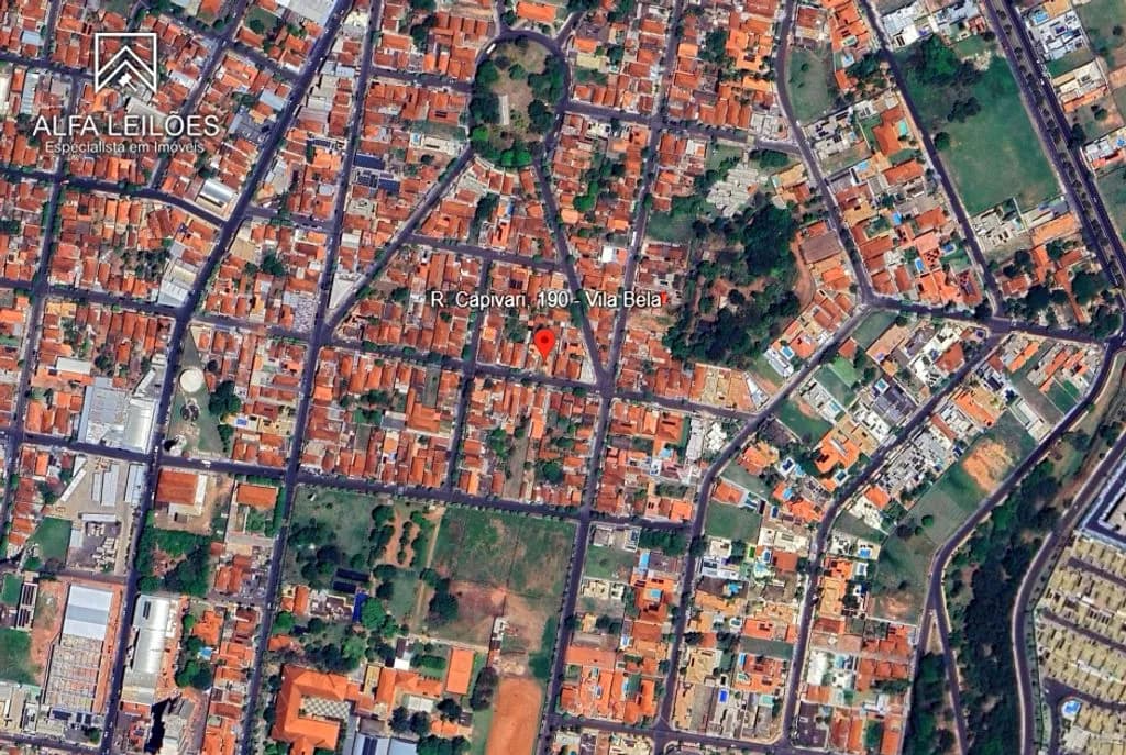 Casa em terreno de 221m² em Leilão — Rua Capivari, n° 190, Vila Bela, Catanduva