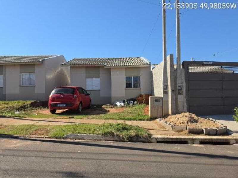 Casa de 46m² em Leilão — Rua Osmar Silvestre Antiga Rua 11 N. 181, LT 26 QD V, Terras de Sao Paulo I, Marília