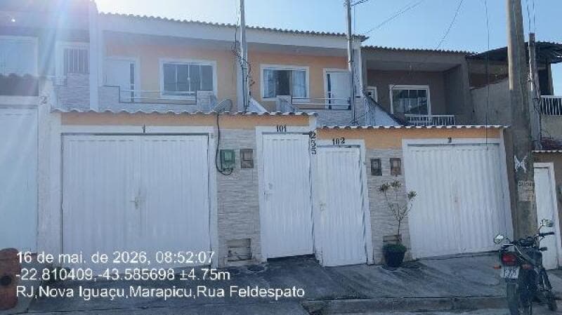 Apartamento de 48m² em Leilão — Rua Feldespato N. 235 Apto. 101, PAV SUPERIOR LT 21 QD 24, Cabuçu, Nova Iguaçu