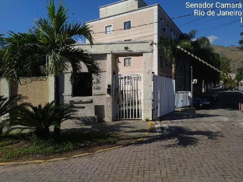 Apartamento de 46m² em Leilão — Avenida de Santa Cruz, nº 6495 Apto. 404, BL 4, Senador Camará, Rio de Janeiro