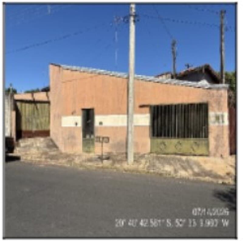 Casa de 40m² em Leilão — Avenida Margarida V da Rocha Nogueira, nº SN, LT 10 QD 81 ST 60, Jardim Melissa, Auriflama