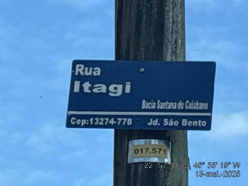 Terreno de 1350m² em Leilão — Rua Itagi, nº SN, LT 11 QD D, Jardim São Bento do Recreio, Valinhos