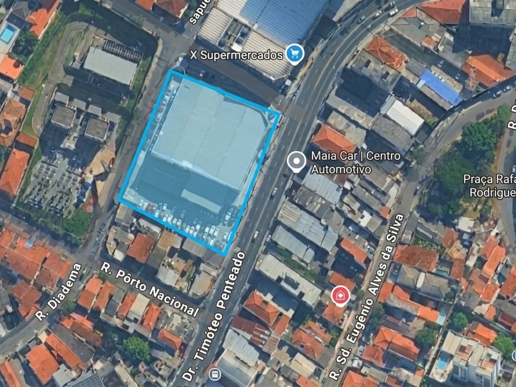 Galpão de 3637m² em Leilão — Avenida Doutor Timóteo Penteado, 2500, Vila São Judas Tadeu, Guarulhos
