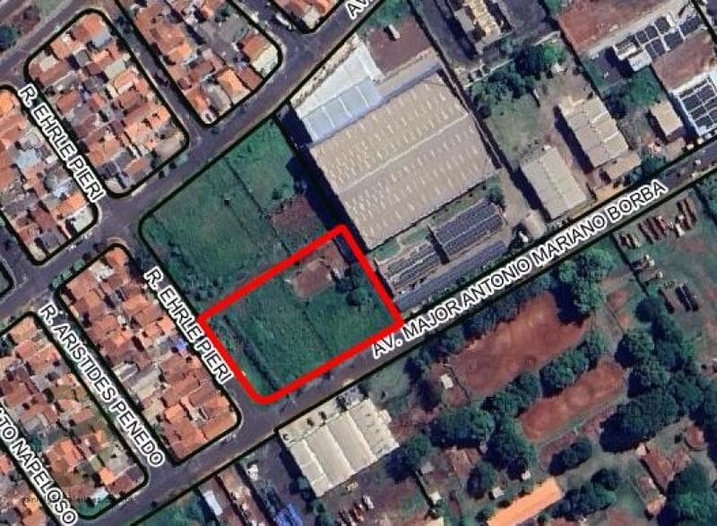 Área de 5378m² em Leilão — Rua B, Araraquara