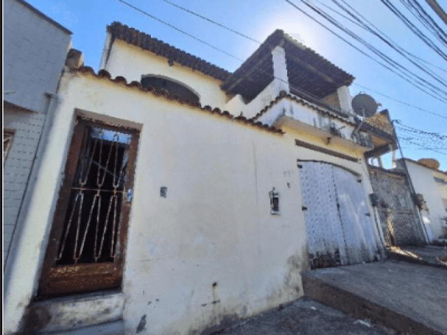 Casa de 138m² em Leilão — Rua Syllas Ribeiro de Assumpção, nº 552, Lote 27, Quadra K, Casa 01, Rancho Novo, Nova Iguaçu