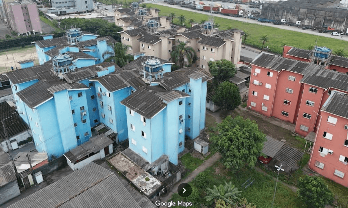 Apartamento de 63m² em Leilão — RUA MARLI ALVES PEREIRA NR:277 - L:02 B: D AP:054, Jardim Anchieta, Cubatão