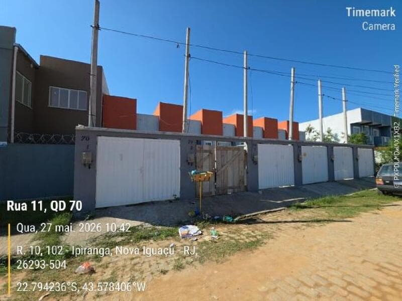 Casa de 32m² em Leilão — Rua Onze, nº 70, CS 02 QD M LT 21, Ipiranga, Nova Iguaçu