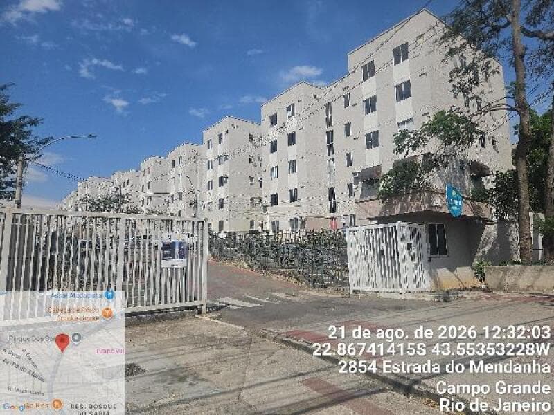 Apartamento de 41m² em Leilão — Estrada do Mendanha N. 2854 Apto. 501, Bl 03, Campo Grande, Rio de Janeiro