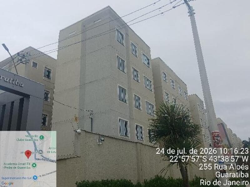 Apartamento de 41m² em Leilão — Rua Aloes N. 251 Apto. 401, Bl 13, Guaratiba, Rio de Janeiro
