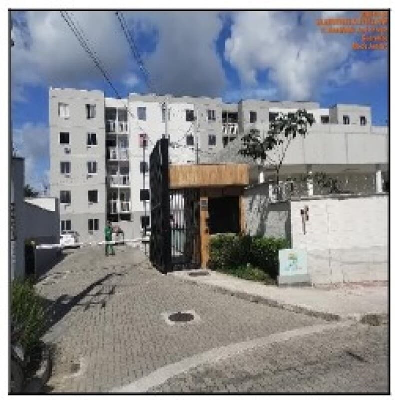 Apartamento de 41m² em Leilão — Rua Waldir Jose de Melo, nº 70 Apto. 512, Bl 6, Guaratiba, Rio de Janeiro