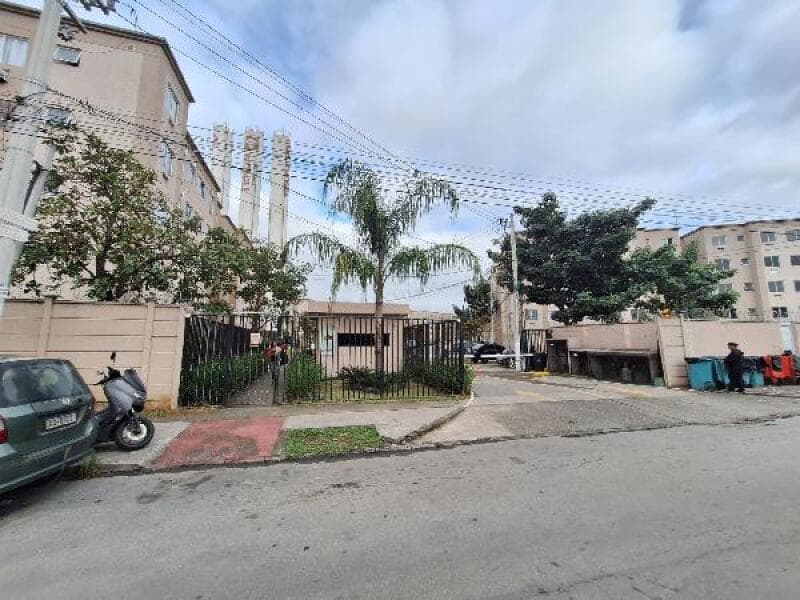 Apartamento de 41m² em Leilão — Rua Dos Jesuitas, nº 551 Apto. 408, Bl 10, Santa Cruz, Rio de Janeiro