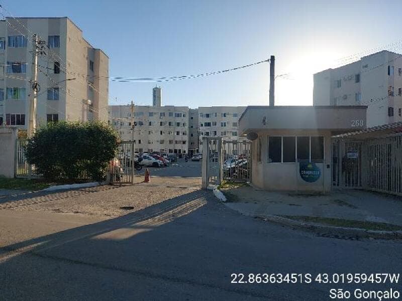 Apartamento de 58m² em Leilão — Rua Dalva Raposo, nº 260 Apto. 311, Bl 03, Maria Paula, São Gonçalo