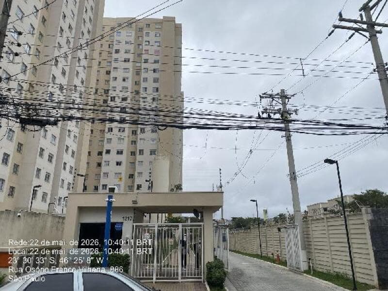 Apartamento de 32m² em Leilão — Rua Osório Franco Vilhena, 1217- Apto. 2007, Vila Nova Curuçá, São Paulo