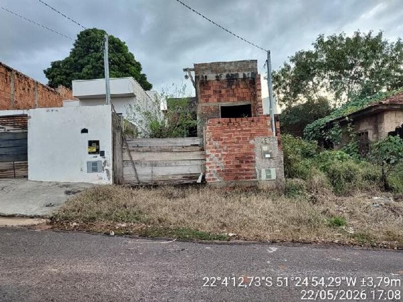 Terreno de 126m² em Leilão — Rua Goncalves Dias, 683- Lote 7-B Quadra H, Parque dos Pinheiros, Álvares Machado