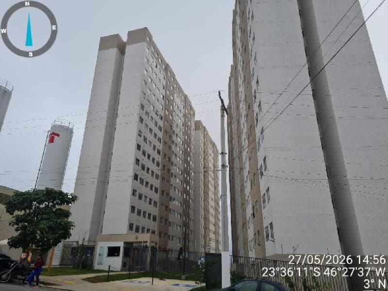 Apartamento de 31m² em Leilão — Rua Forte do Rio Branco, 811- Apto. 807, 8º Pavimento Bloco 01, Parque São Lourenço, São Paulo