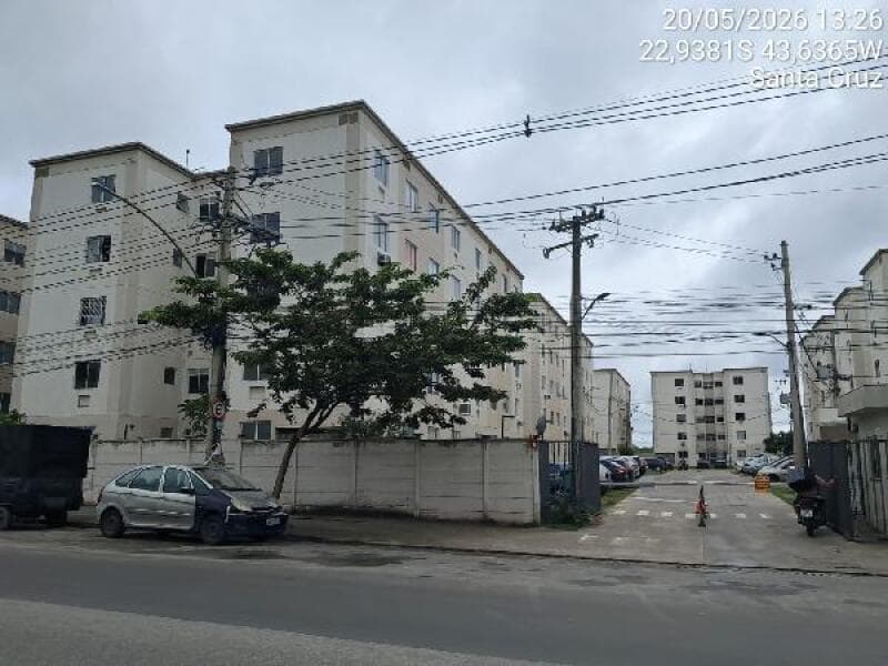 Apartamento de 41m² em Leilão — Estrada de Santa Eugenia, 2800- Apto. 105, BLOCO 10, Santa Cruz, Rio de Janeiro