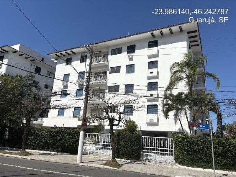 Apartamento de 96m² em Leilão — Avenida Dom Pedro I, nº 886, Apto. 22, BOX 09, LT 08 A 13 QD YC GB 01 AND 2 PAV 3, Jardim Três Marias, Guarujá