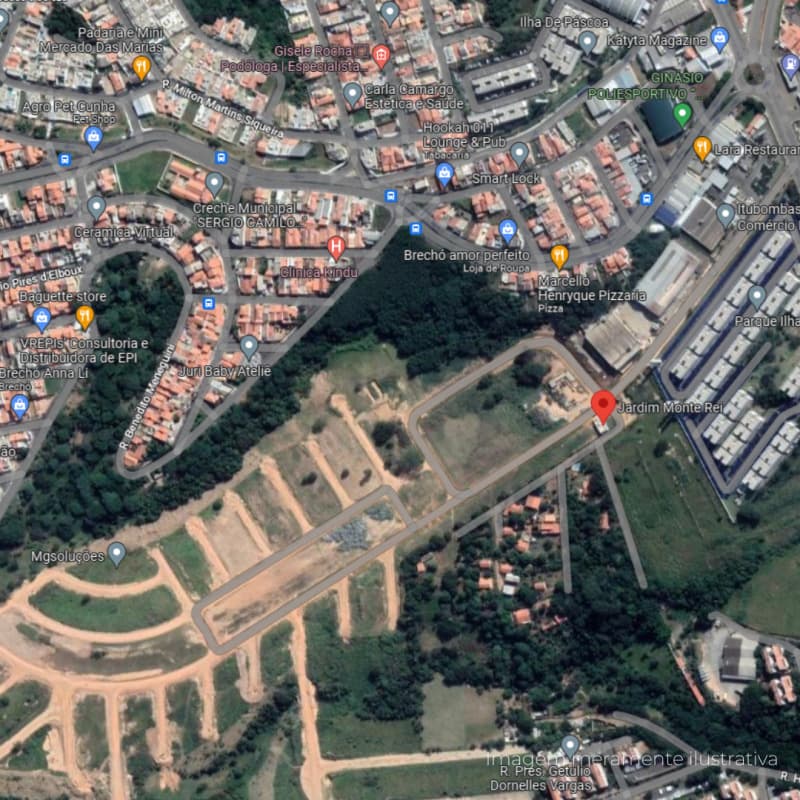 Terreno de 200m² em Leilão — Rua 11 – Loteamento Jardim Monte Rei, Jardim Monte Rei, Itu