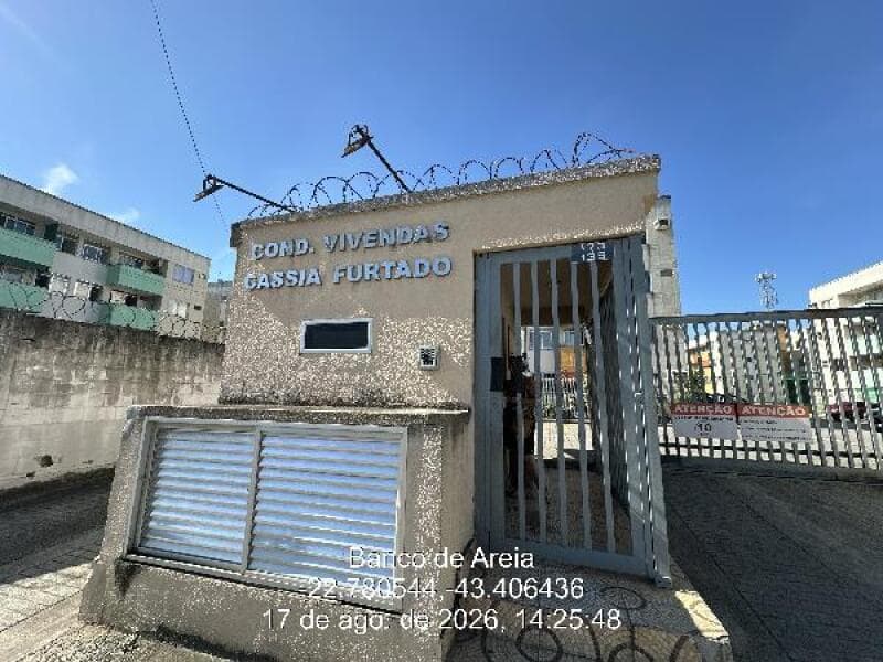 Apartamento de 57m² em Leilão — RUA ERMELINDA, N. 135, Apto. 203, BL07, Banco de Areia, Mesquita