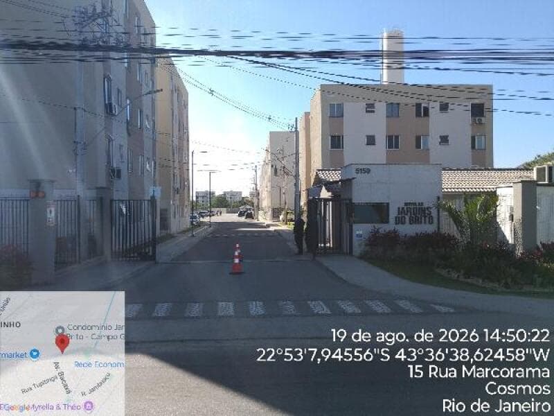 Apartamento de 44m² em Leilão — Estrada do Campinho, N. 5150, Apto. 303, BL 13, Campo Grande, Rio de Janeiro