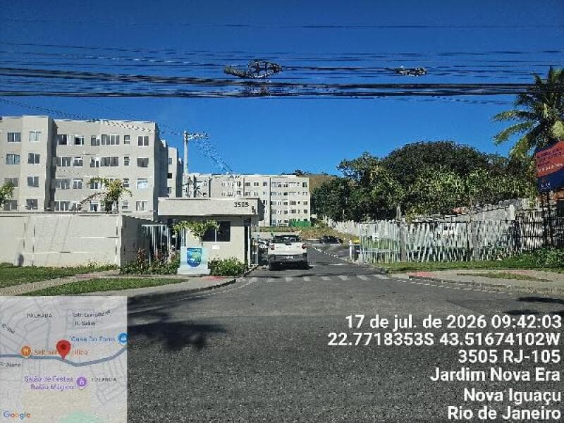 Apartamento de 41m² em Leilão — Avenida Abilio Augusto Tavora, nº 3505, Apto. 507, BL 03, Jardim Alvorada, Nova Iguaçu