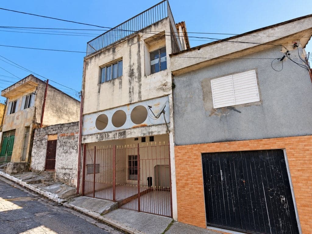 Casa de 36m² em Leilão — Rua Penha Garcia, 101/103, Jardim São Manoel, São Paulo