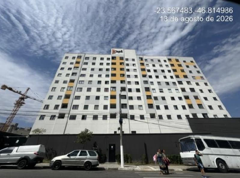 Apartamento de 26m² em Leilão — Avenida Sarah Veloso, N. 1681, Apto. 802, TR 01, Veloso, Osasco