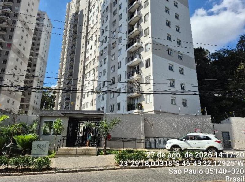 Apartamento de 39m² em Leilão — Avenida Paula Ferreira, nº 3700, Apto. 1001, TR A PAV 10, Pirituba, São Paulo